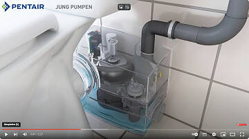 So funktioniert der Jung Pumpen „WCfix Plus“