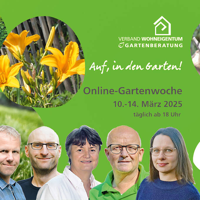 Die Gartenberatung des Verbands Wohneigentum